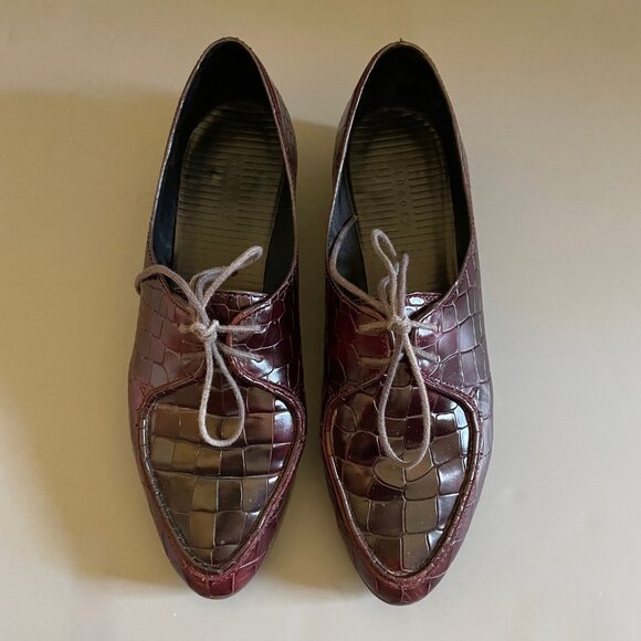 Theory Shoes - Theory Glenrock Leather Oxford Shoes